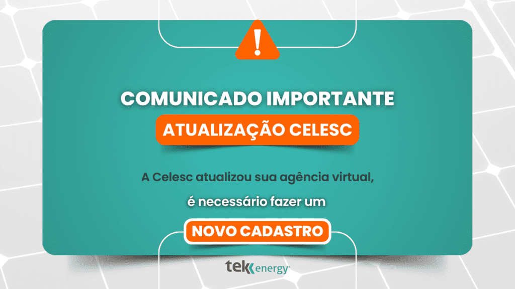 Aviso Importante Atualiza Es Na Celesc E A O Necess Ria Para