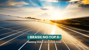 Leia mais sobre o artigo Brasil lidera crescimento em energia solar