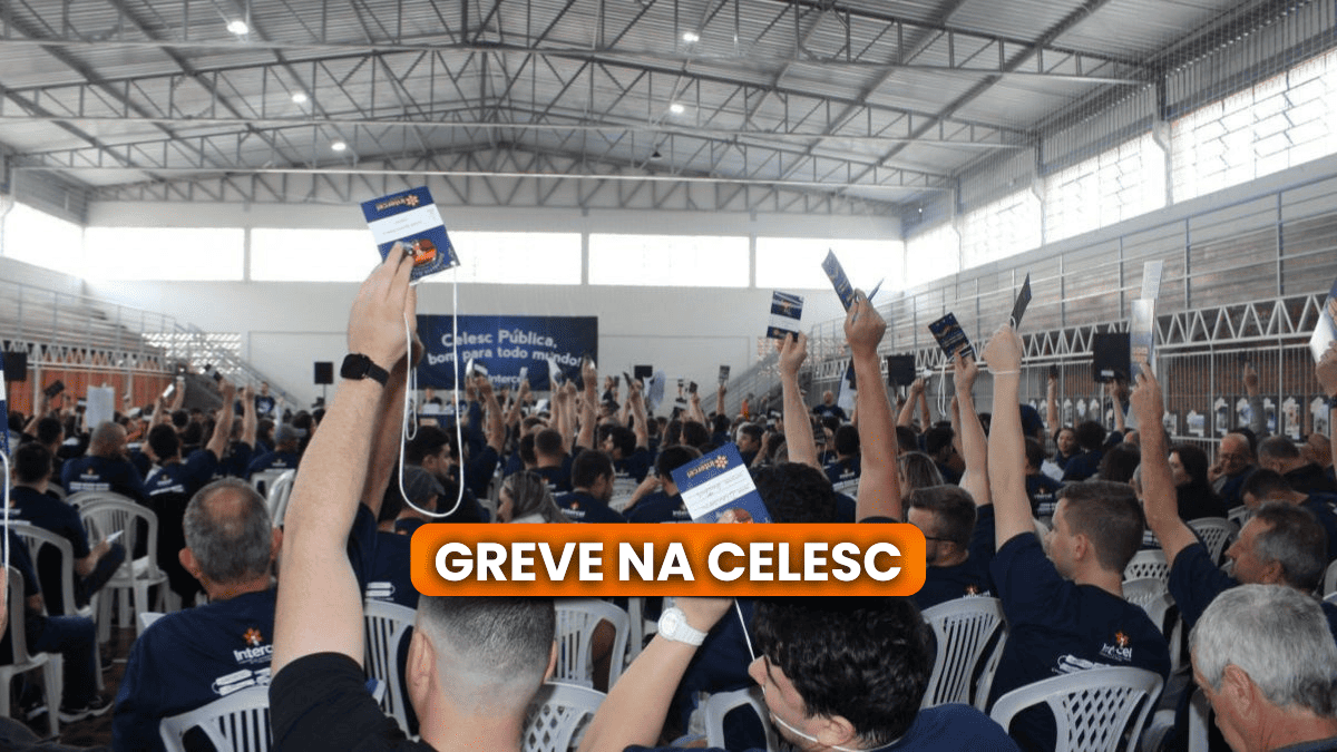 No momento, você está visualizando Greve na Celesc: 90% dos trabalhadores paralisam