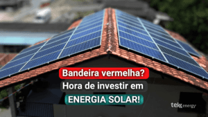 Leia mais sobre o artigo Energia solar: Economia aumenta com bandeira vermelha